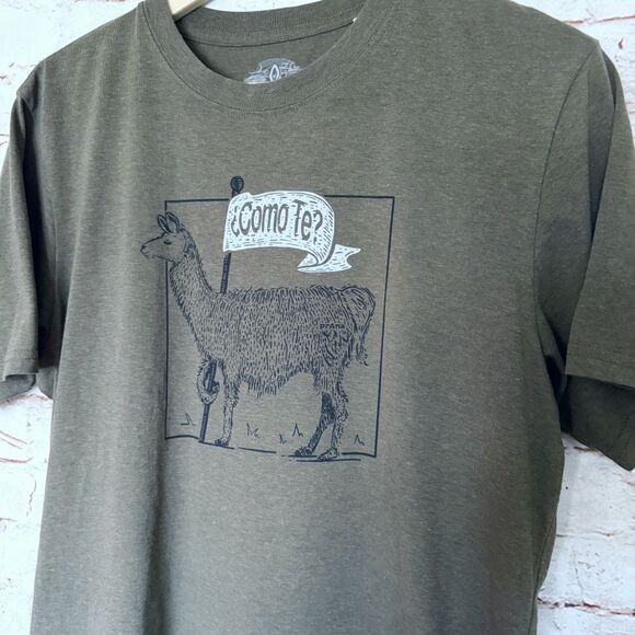 Prana llama graphic t shirt fair trade - Picture 3 of 5
